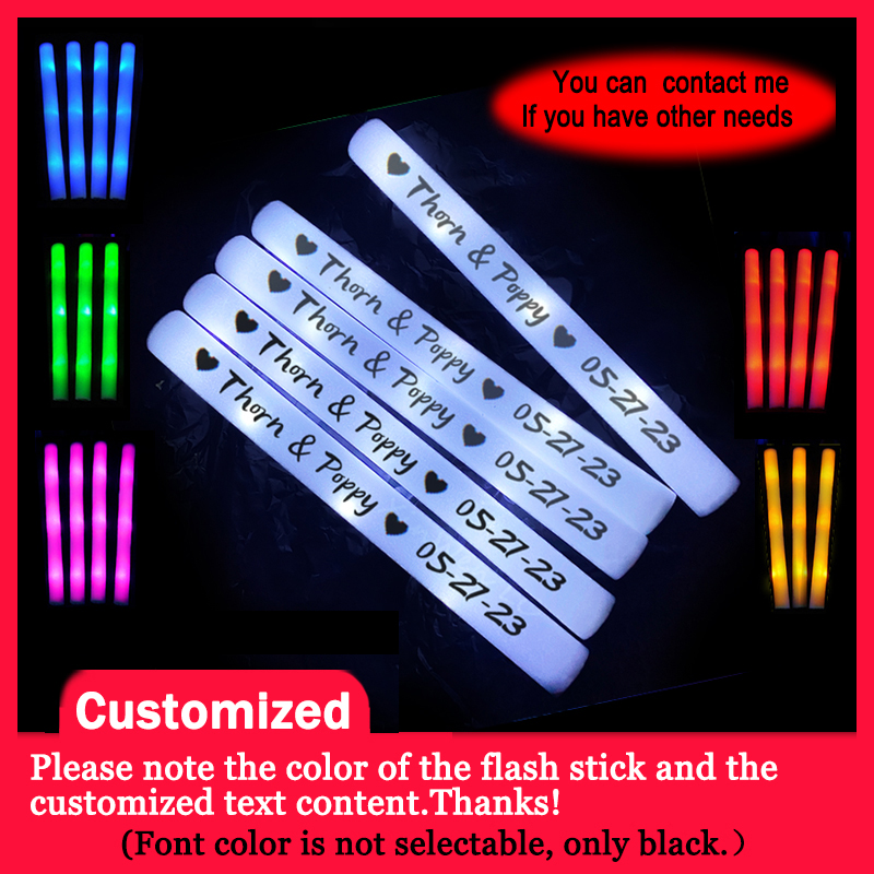 Centerpiece Stick - 20/30/40/60/80/100/120 шт. RGB светодиодных светящихся палочек