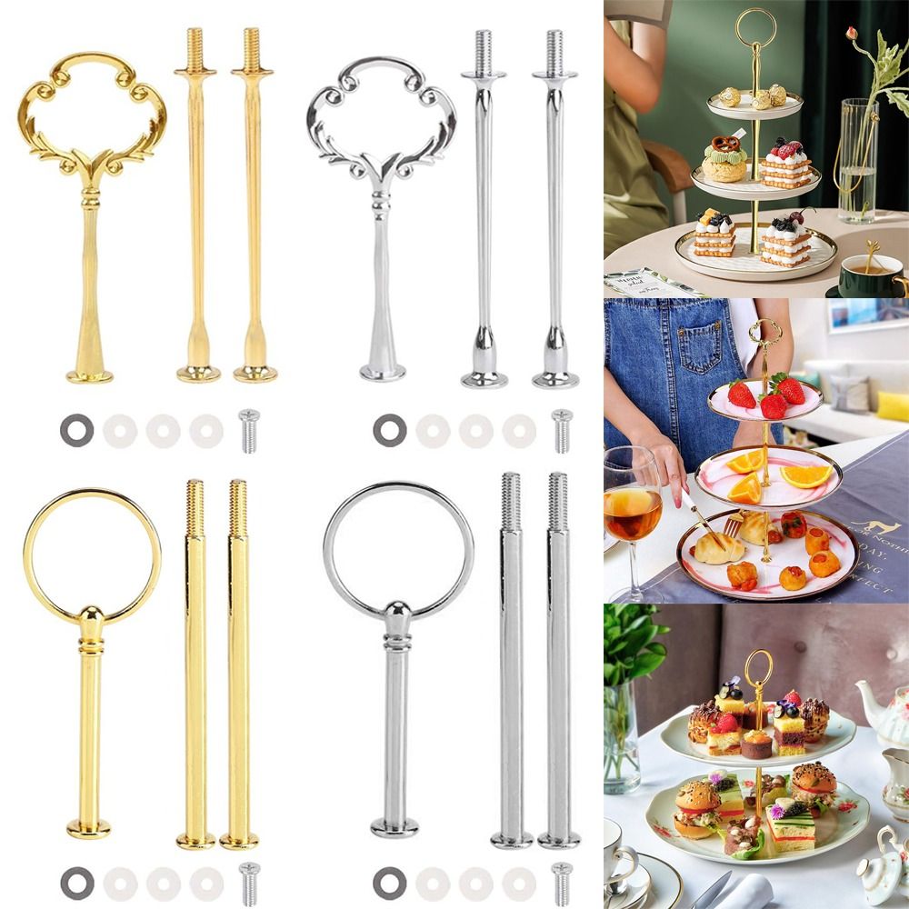 Cupcake Stand Tier - 2/3 яруса, подставка для торта, металлический