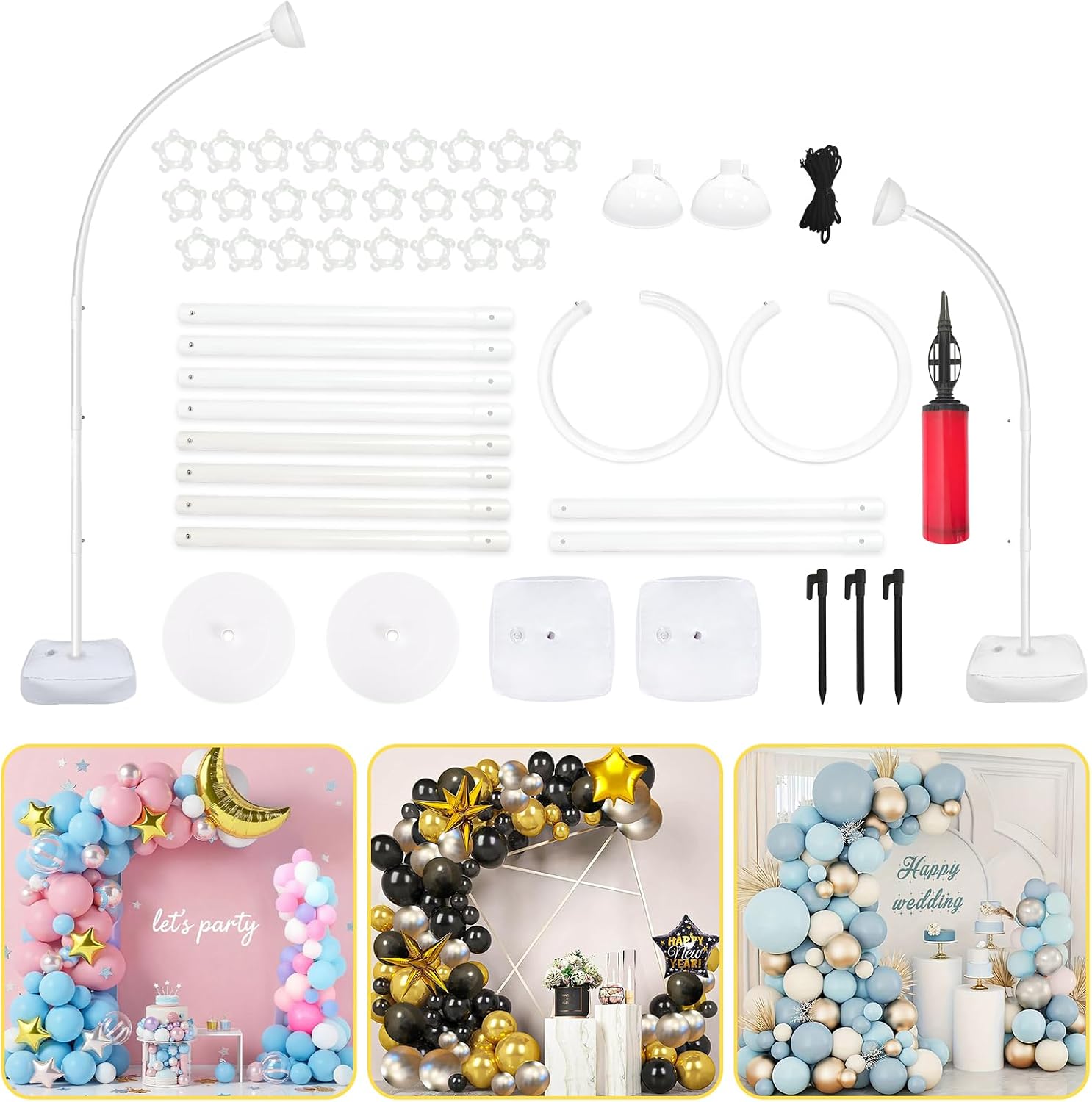 AerWo [обновленная версия] ком – обзор и цена Balloon Arch Kit
