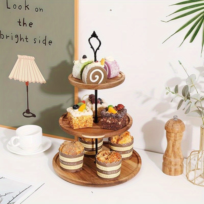 Трехъярусная подставка для тор – обзор и цена Cupcake Stand Tier