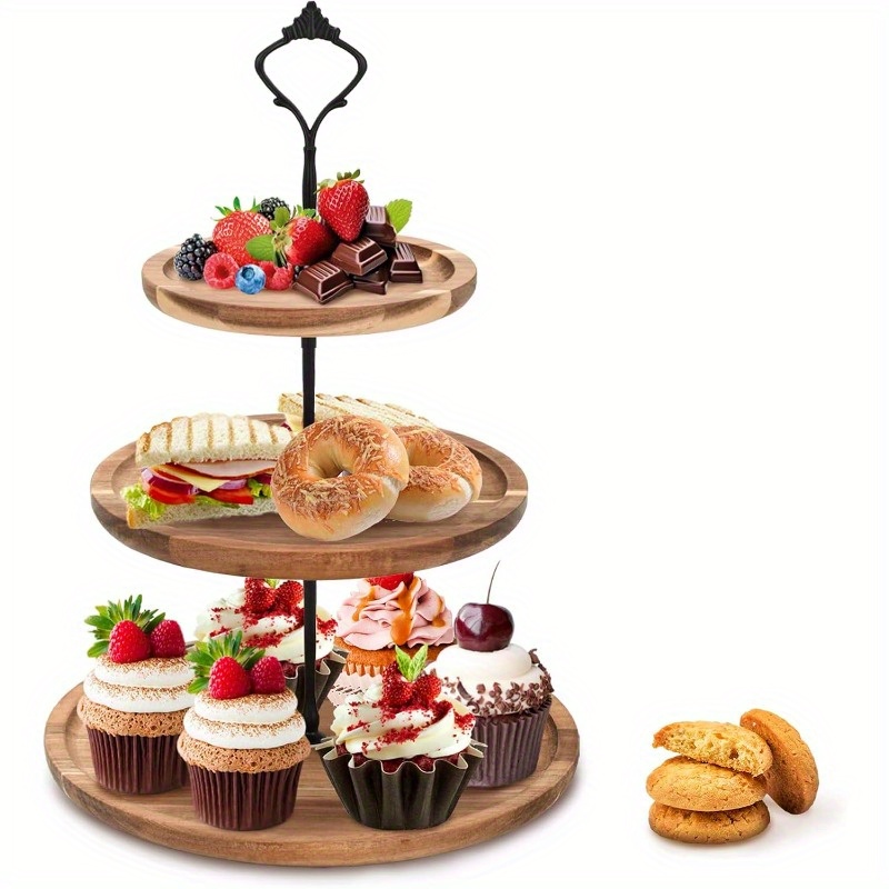 Трехъярусная подставка для тор – обзор и цена Cupcake Stand Tier