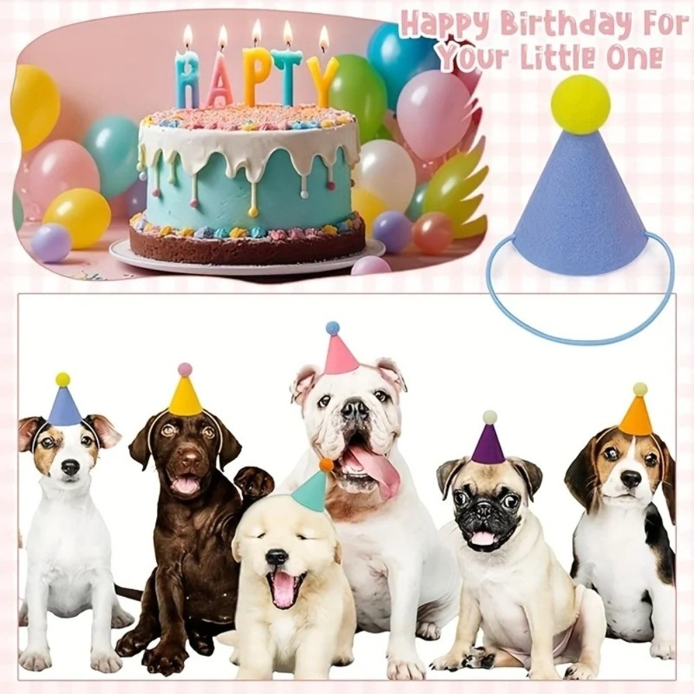 Новый набор из 6 мини-шляпок д – обзор и цена Party Hat Cone