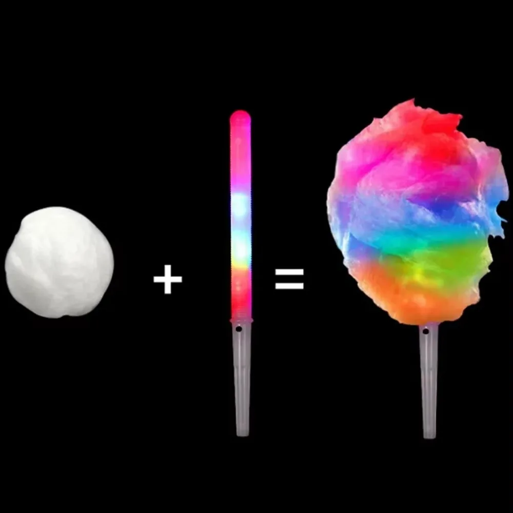 20 шт. K-pop светящиеся палочк – обзор и цена Cotton Candy Cone