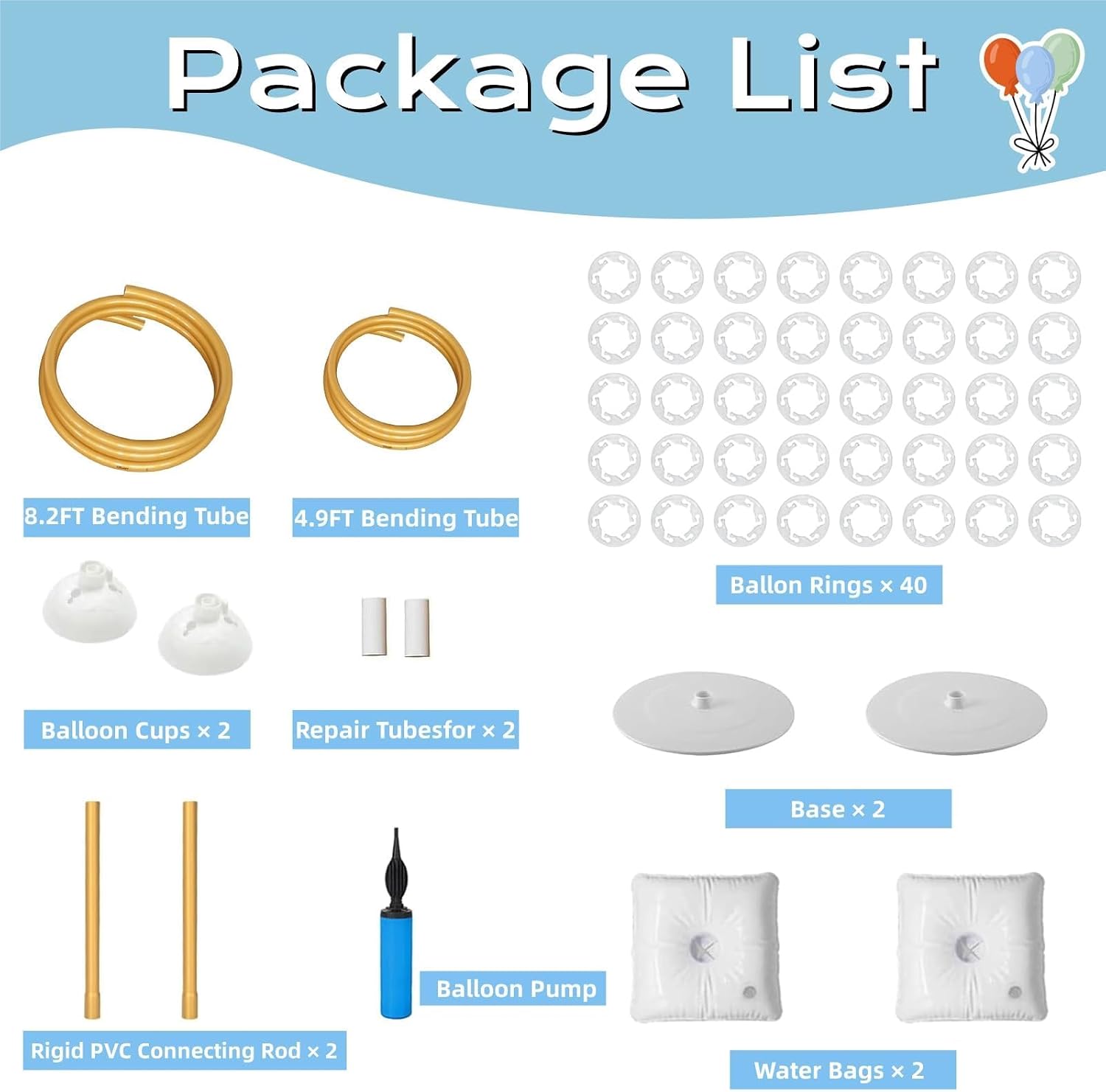 Набор для создания арки из воз – обзор и цена Balloon Arch Kit
