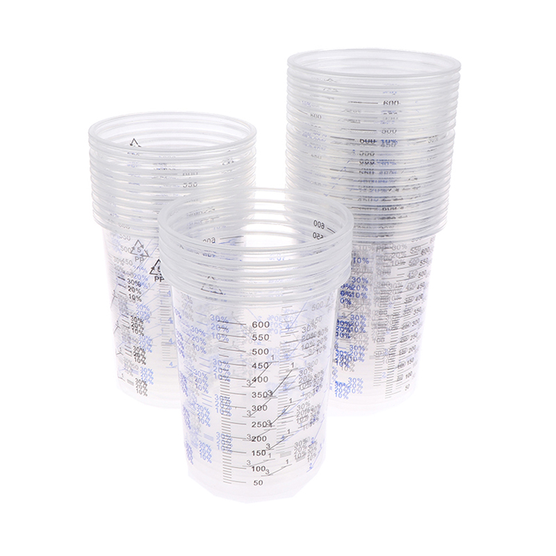 10/50 шт. калиброванных пласти – обзор и цена Plastic Cup 50Pcs