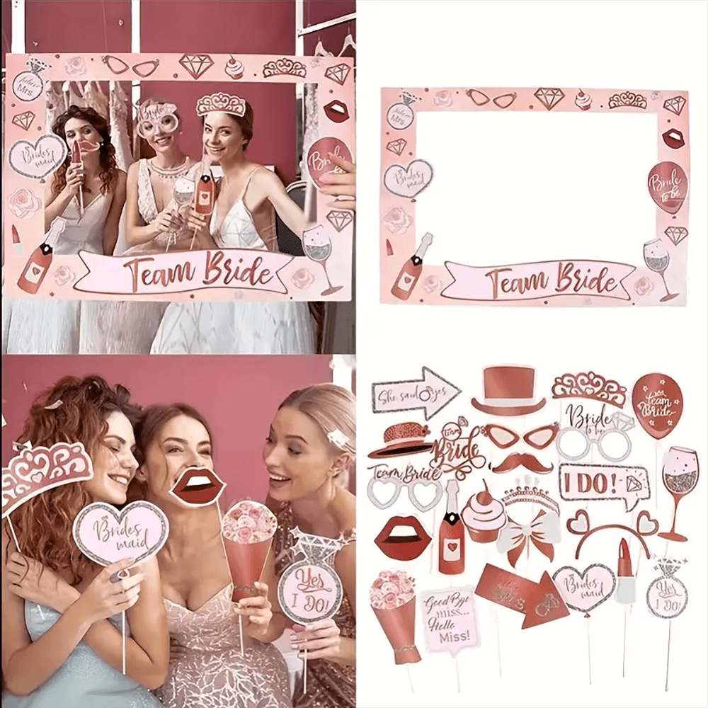 Набор реквизита для фотозоны н – обзор и цена Photo Booth Frame